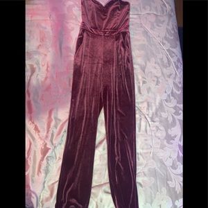 Velvet Jumpsuit